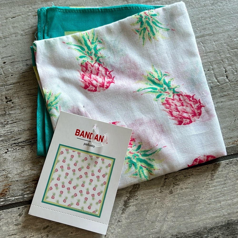 Pineapple bandana